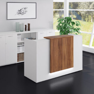 1.4m Zion Reception Desk Counter