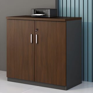 Modern Wood Storage Cabinet