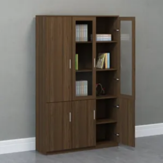 3-Door Wooden Office Cabinet