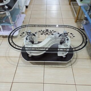 Modern Glass Top Coffee Table