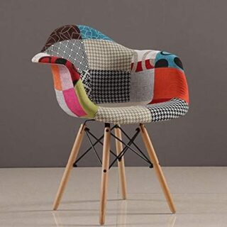 Multicolor Trendy Cushion Lounge Chair