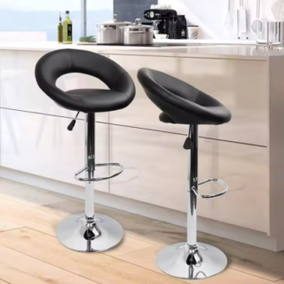 PU Leather Lounge Bar Stool