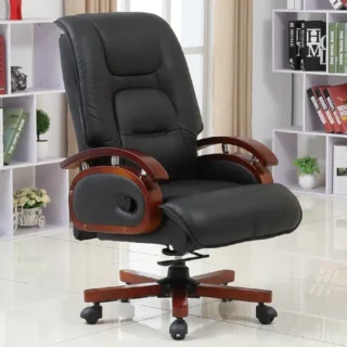Leather Executive Reclining Office Chair