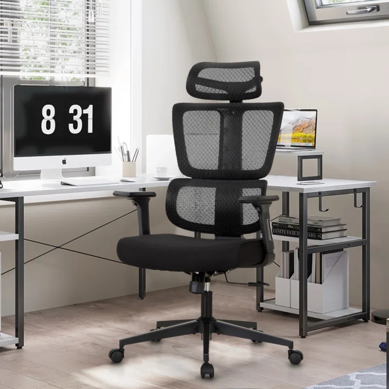 Reclining Swivel Office Chair - Image 2