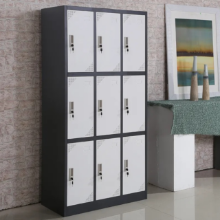 9 Locker Office Cabinet