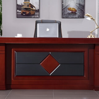 1600mm Mahogany Office Desk