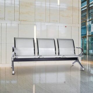 3-Link Non-padded Waiting Bench